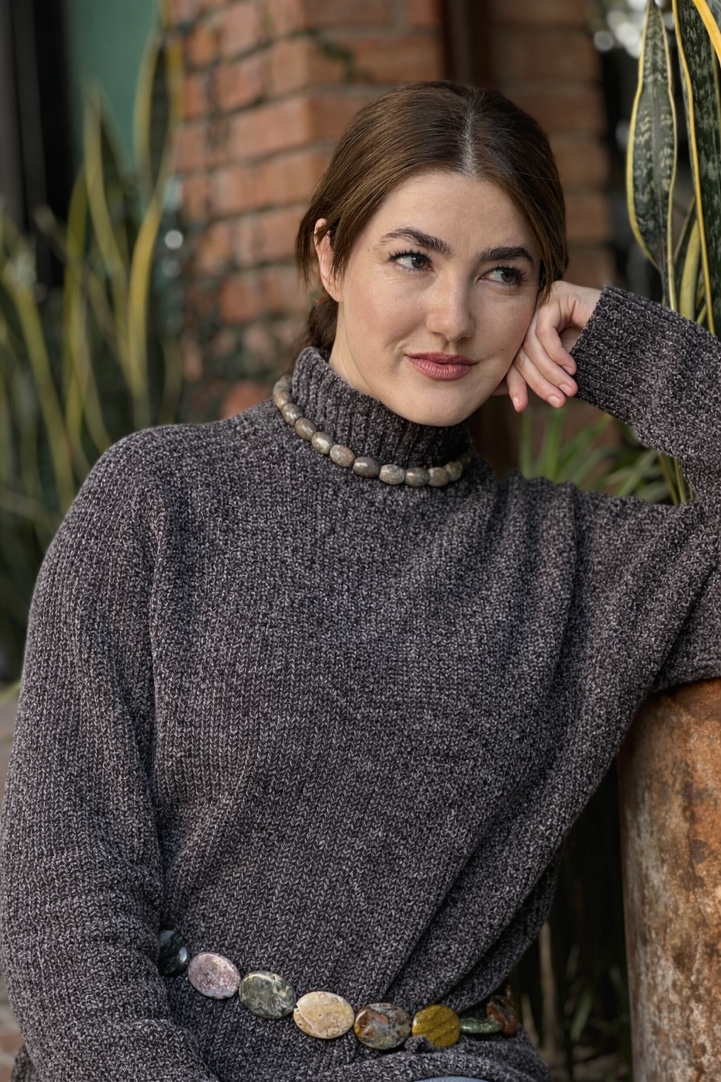 Big Agata Terra Necklace