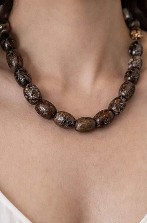 Big Agata Terra Necklace