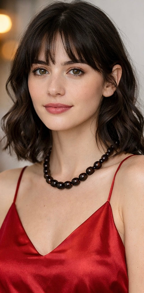 Big Granate Necklace