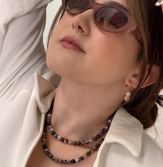 Natural Turmaline Necklace